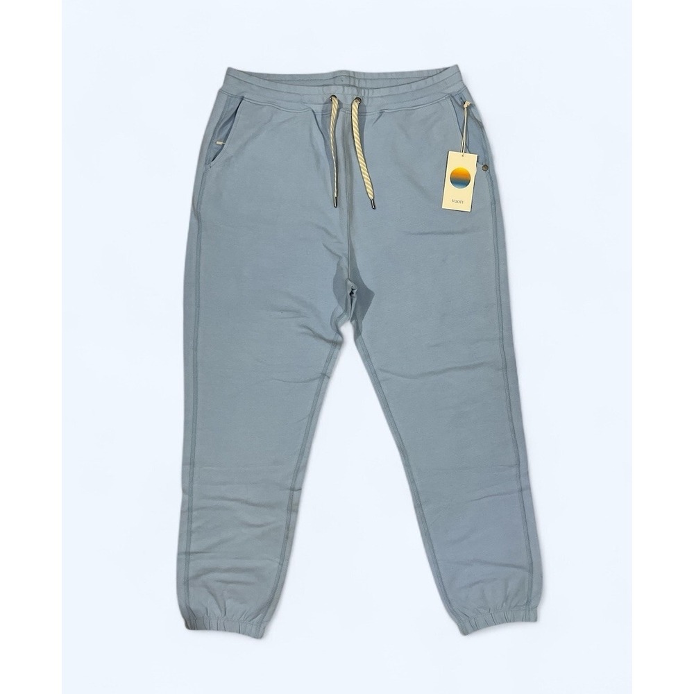 Vuori Laguna Lounge Pant 2.0 Women XL Blue Jogger Sweatpants VW437